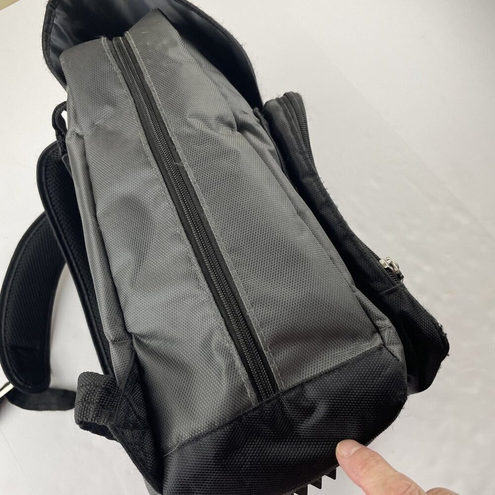 Eddie Bauer First Adventure Cascade Diaper Bag Backpack Gray Insulated Pockets - Picture 7 of 13